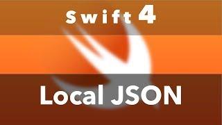 How to parse Local JSON file (Swift 4 + Xcode 9.0)