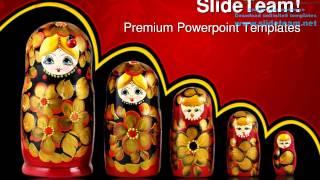 Babushka Russian Culture Global PowerPoint Templates Themes And Backgrounds Graphic designs