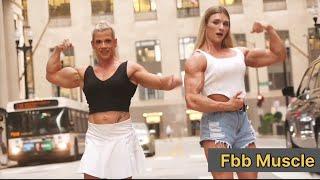 BIGGEST MUSCLE FBB WEBCAM BLONDIE BABES LIFT AND CARRY