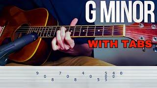 Powerful Acoustic Instrumental in G Minor Tuning (With Tabs)