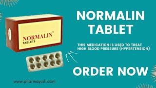 Normalin tablet | Used to treat high blood pressure (hypertension)