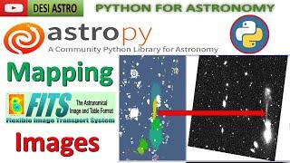 Python: Astropy| How To Map Flux from Segmentation Map FITS image| For Astronomy| DESI ASTRO