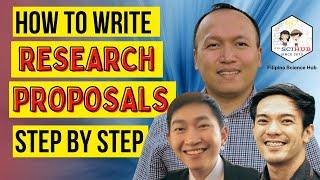 [FilSciHub Research University] Course #4: Developing Effective Research Proposals