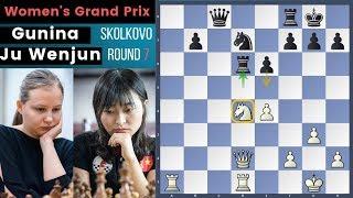 Gunina vs Ju Wenjun | Women's Grand Prix 2019