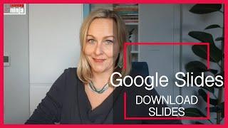 How to download Google slides as images