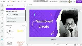 how to make video thumbnail and edit it. pert 3  #teachvideo #teach20