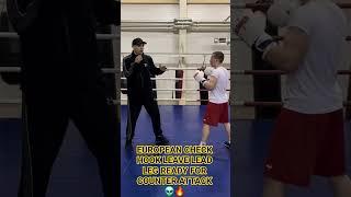 Boxing basics leave lead leg in position so ur right counter has a strong base maintain position &