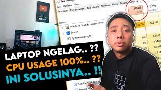 Penyebab CPU Usage 100% Dan Cara Mengatasinya - Cara Atasi CPU Usage 100%