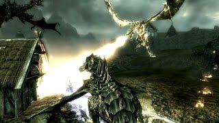 Skyrim Battles - Heroes of War vs Dragons of War [Part 1/3][Legendary Settings]