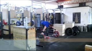 Martin Weller- 90kg x 2 Snatch (88kg Bodyweight)