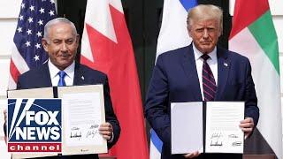 Trump holds press conference with PM Netanyahu