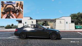 GTA V - Mercedes-Benz E63 AMG Unlocked | Logitech G29  WHEEL