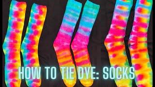 EASY Tie Dye: Socks!