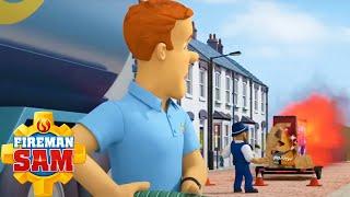 Wheels on fire! | Fireman Sam Official | Cartoons for Kids