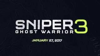 Sniper Ghost Warrior 3 official reveal trailer