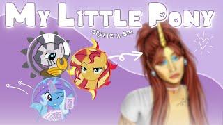 Creating MORE My Little Pony Characters in The  Sims 4 / Full CC List + Sim Download