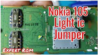 NOKIA 105 (TA-1174) LCD LIGHT JUMPER SOLUTION/FIX LIGHT IC DISPLAY