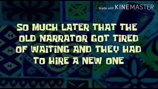 SpongeBob SquarePants - So Much Later That The Old Narrator Meme Effects
