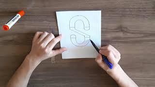 How To Draw Two Stylish Letter S Step by Step | Stylish S Letter