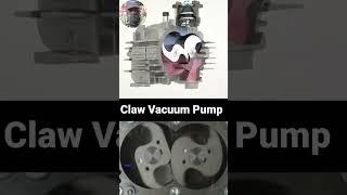 Claw Vacuum pump & Compressors working animation #automobile #mechancial #engineering #gear