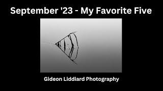 September 2023 Top 5 Photographs by Gideon Liddiard Photography