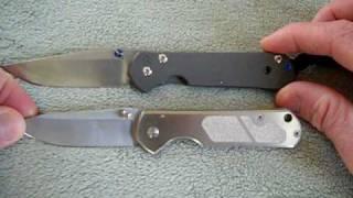 CRK Sebenza 21, small Vs Sanrenmu 710