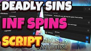 Deadly Sins Retribution Script Infinite Spins Hack - cheat for free