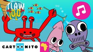 Shake it off Shark  Fun Dance with Sea Animals  | Songs for Kids | Clawlolo  | Cartoonito Africa