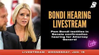 Live Hearing! Trump's Attorney General Pick, Pam Bondi