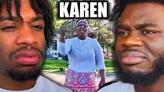 Black Karen CRASHES OUT On Her Neighbor