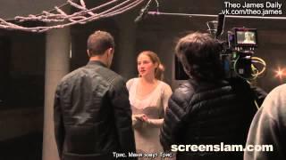 Divergent  Theo James on Four and Tris Relationship Exclusive Behind the Scene Featurette (rus sub)