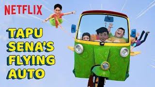 Daya & Tapu Sena Go On A Fun Ride | Taarak Mehta Kka Chhota Chashmah | Netflix India