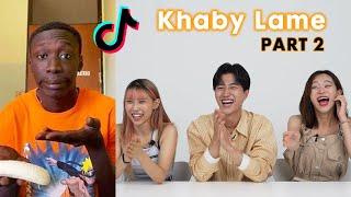 Koreans React To Funniest Khabane Lame TikToks! [PART 2]