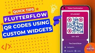 Awesome QR Codes in #FlutterFlow using Custom Widgets