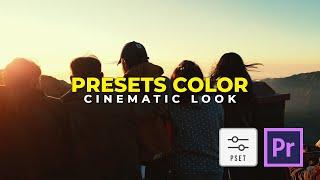 Free 35 Cinematic Color Grading Premiere Pro Presets | No Luts