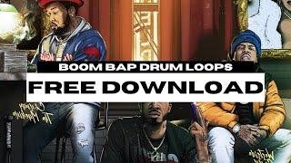 ROYALTY FREE ALL TIME HIP HOP/BOOM BAP DRUM LOOPS