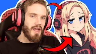 Turning Pewdiepie Into Anime Girl! 【ONESHOT】