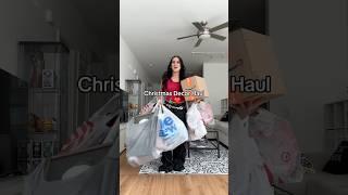 Huge $500 Christmas Decor Haul  #haul #christmas #decor #shopping