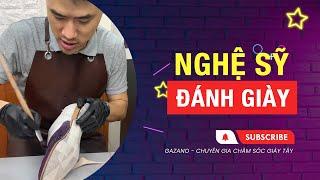 ĐỘC LẠ Nghệ sỹ đánh giày | PHONG ĐINH GAZANO