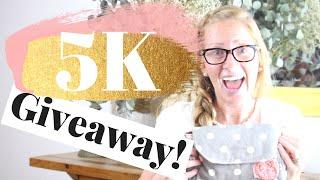 5K GIVEAWAY | Cash Envelope Wallet Giveaway!