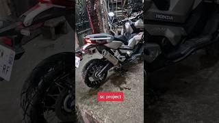 Honda X-Adv 750 Sc Project exhaust sound