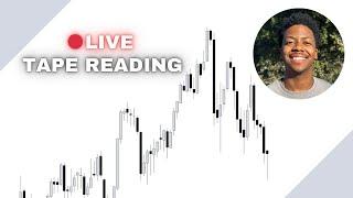 NQ Futures LIVE Tape Reading \ NFP Friday & Fed Chair Powell \ March 7, 2025