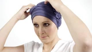 Lotus Turban for hairloss by Christine Headwear