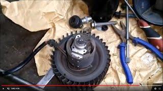 volkswagen transporter. removing the stove fan