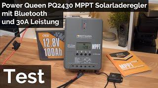 Die beste Alternative zu Victron Energy? Power Queen 30A MPPT Solarladecontroller mit Bluetooth