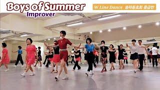 Boys of Summer Line Dance || Improver || W라인댄스 송파동호회 중급반