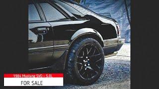 1984 Mustang SVO 5.0L - For sale
