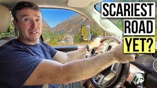 Towing an RV on Colorado's Million Dollar Highway