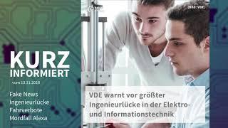 Heute mit: Fake News, Ingenieurlücke, Fahrverbote, Alexa-Mordfall  | Kurz informiert vom 13.11.18