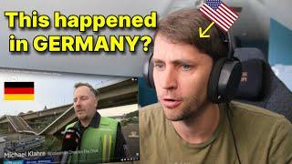 American reacts to Bridge Collapse in Germany